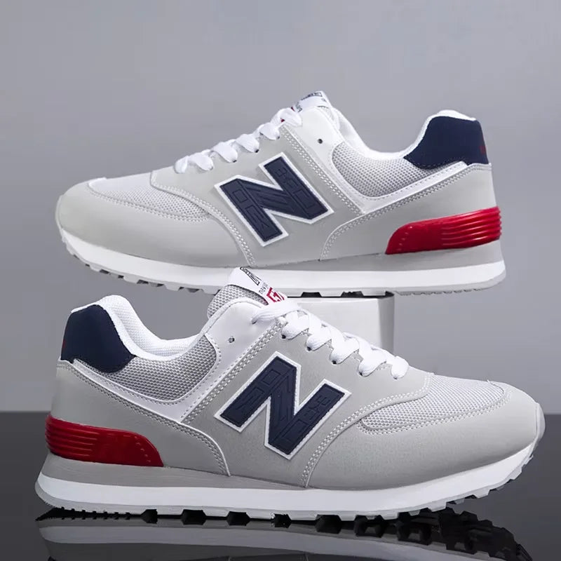 Unisex Comfortable Leather Sports Shoes with Waterproof Grip