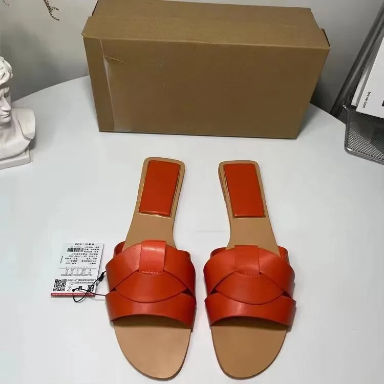 Women's Square Toe Office Slippers