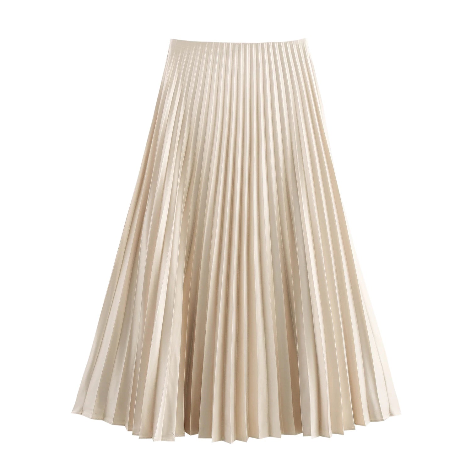 Women  Long Pleated Skirt for autumn