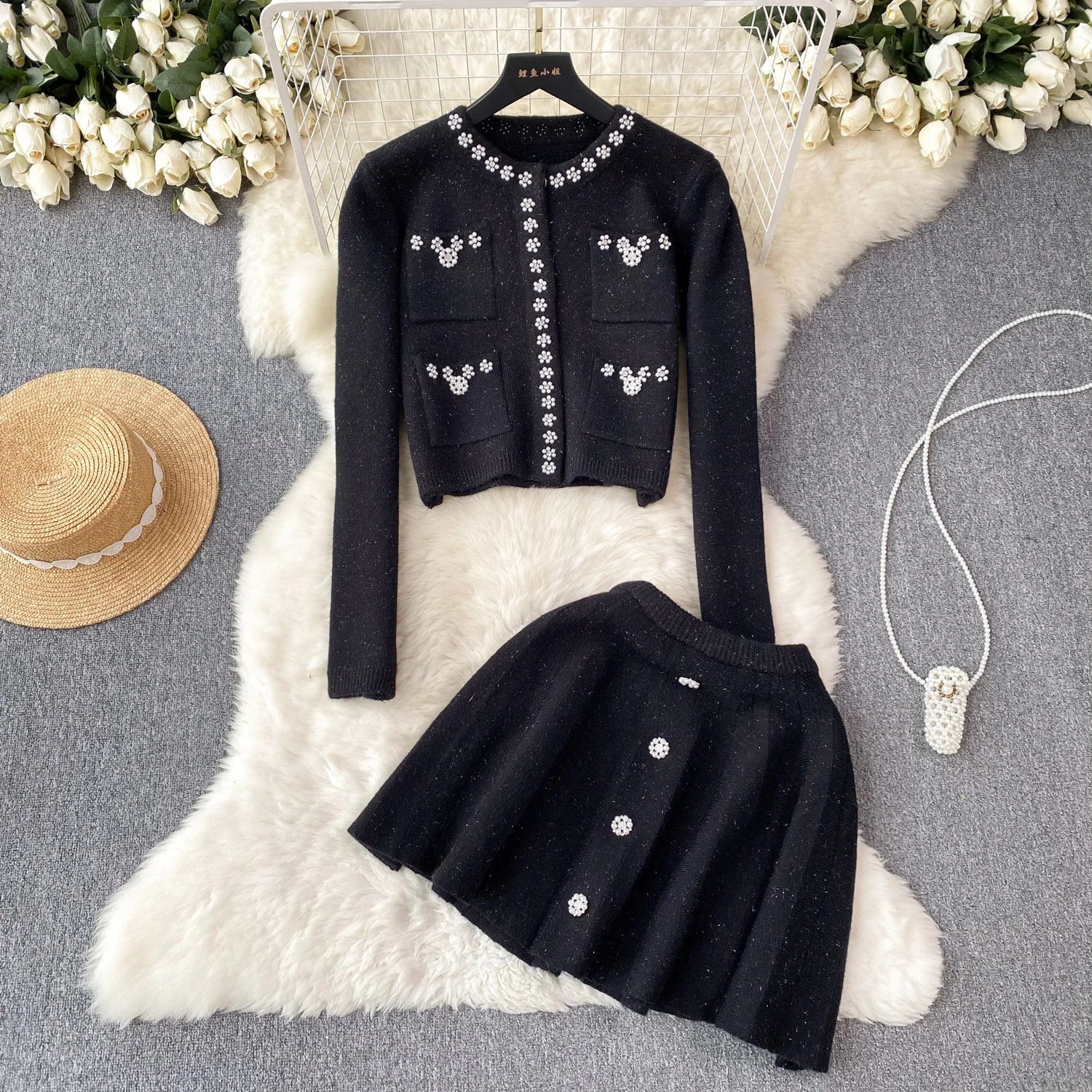 Women’s Casual 2-Piece Sweater Set
