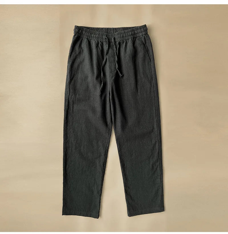 Men’s Lightweight Cotton-Linen Pants