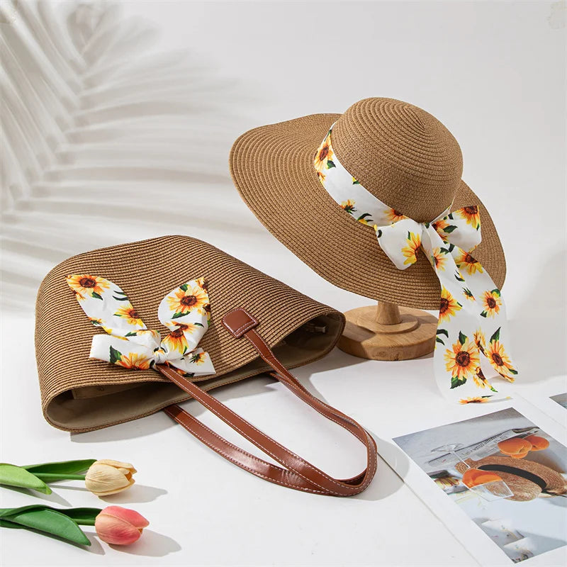 Summer Hat and Bag Set