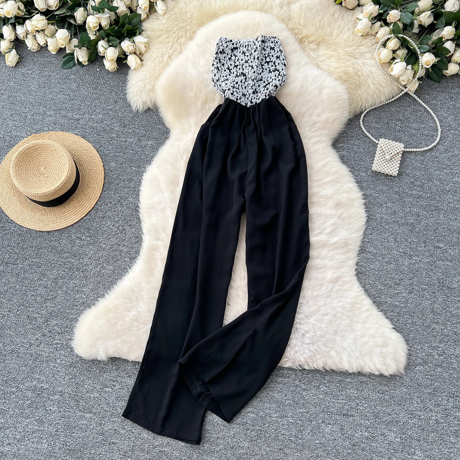 Women’s Printed Casual Spring Jumpsuit
