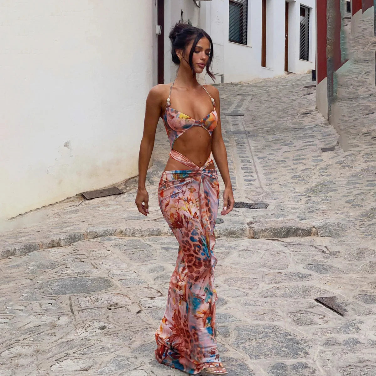 Women's 3-Piece High-Waist Bikini Set