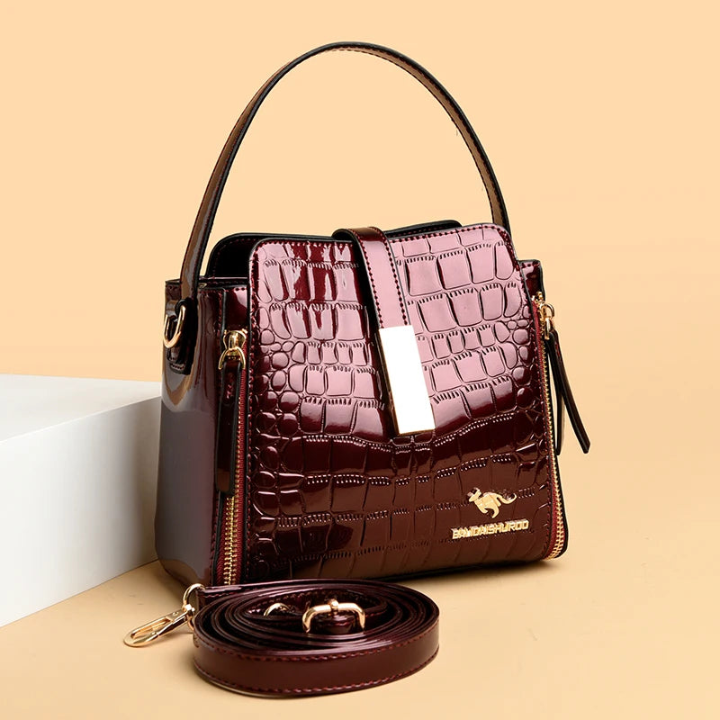 High-Quality Leather Crossbody Bag