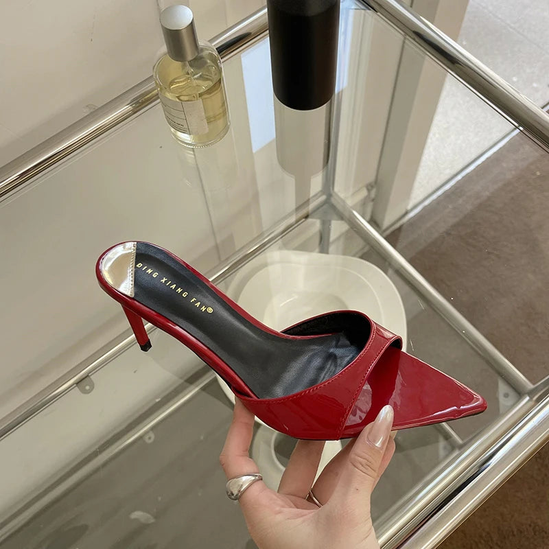 Women's Pointed Slim Heel Sandals