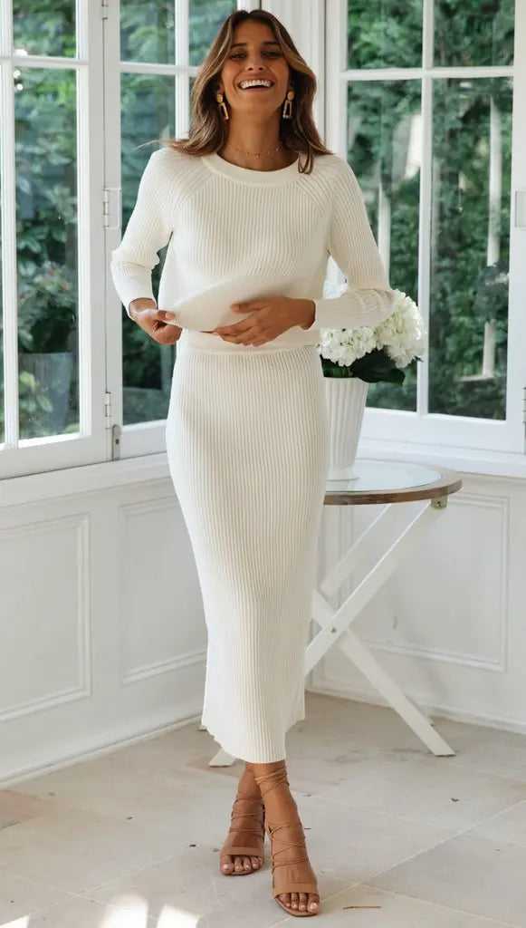 Women’s Knitted Dress Set