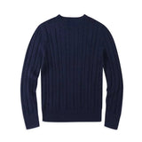 Men’s Long Sleeve Cotton Pullover Sweater