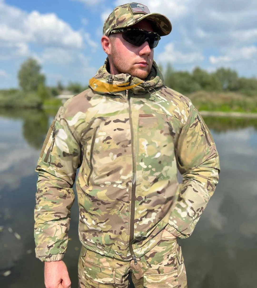 Men’s Camouflage Outdoor Thermal Jacket