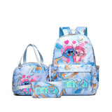 3-Piece School Backpack Set – With Pencil Case & Lunch Bag