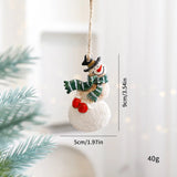 Festive Christmas Hanging Ornaments