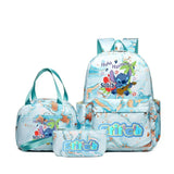 3-Piece School Backpack Set – With Pencil Case & Lunch Bag