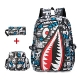 Oxford Cartoon Rucksack – Large Capacity School Backpack