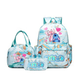 3-Piece School Backpack Set – With Pencil Case & Lunch Bag