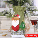 Red Christmas Bottle Cover