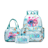 3-Piece School Backpack Set – With Pencil Case & Lunch Bag