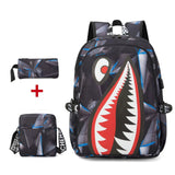 Oxford Cartoon Rucksack – Large Capacity School Backpack