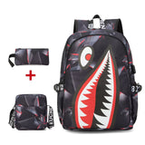 Oxford Cartoon Rucksack – Large Capacity School Backpack