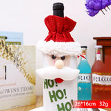 Red Christmas Bottle Cover