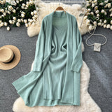 Women’s Elegant Knit Two-Piece Outfit