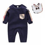 Unisex Cotton Baby Romper Set