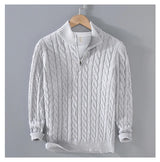 Men’s Premium Knitted Zipper Cardigan