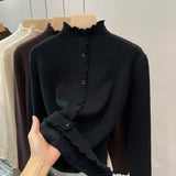 Women’s Long Sleeve Turtleneck Knitted Sweater