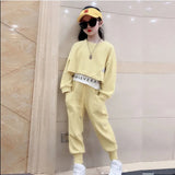 Girls’ Two-Piece Sports Hoodie Set