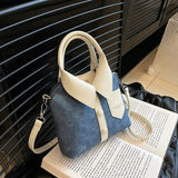 Women’s Portable PU Leather Shoulder Bag