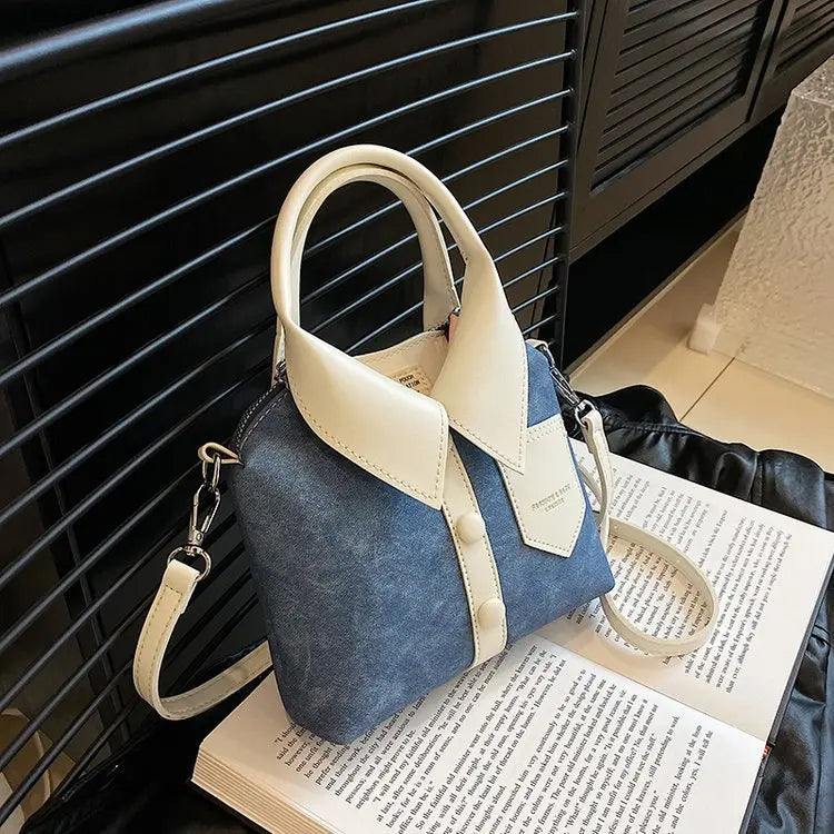 Women’s Portable PU Leather Shoulder Bag
