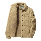 Men’s Heavyweight Fleeced Cotton Jacket