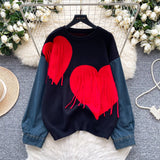 Women’s Cozy Love Tassel Knit Sweater