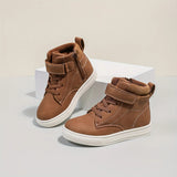 Kids’ Winter Boots with Side Zipper & Anti-Slip Sole
