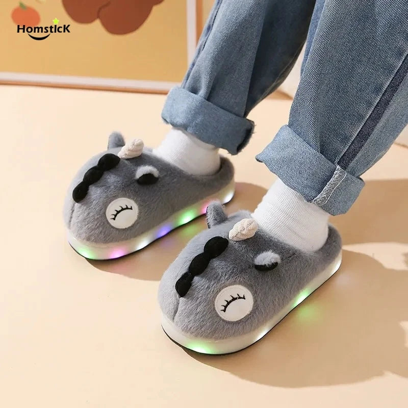 Kids’ Light-Up Fashion Slippers