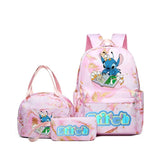 3-Piece School Backpack Set – With Pencil Case & Lunch Bag