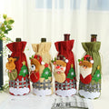 Red Christmas Bottle Cover
