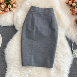 Elegant Women’s High-Waist Skirt