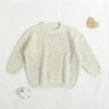 Kids’ 100% Cotton Knitted Pullover Sweater