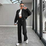 Women’s Red Oversized Jogger Set