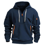 Men’s Plus Size Zipper Hoodie Jacket