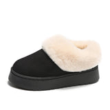 Waterproof Plush Ankle Snow Boots