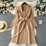 Women’s Loose Knit Cardigan Coat