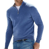 Men’s Knitted Half-Zipper Sweater