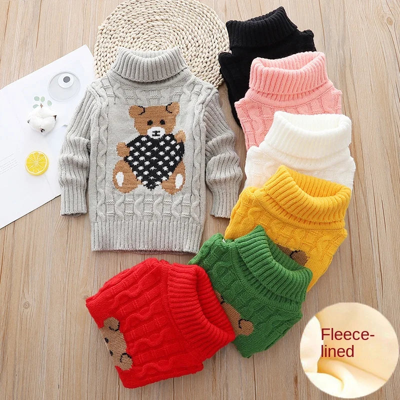 Unisex Kids Fleece Pullover Sweater