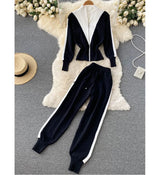 Women’s Knitted Two-Piece Sweater Set