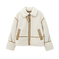 Casual Beige Women’s Jacket