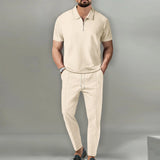Men's Casual Two-Piece Summer Set