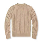 Men’s Long Sleeve Cotton Pullover Sweater