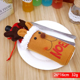 Red Christmas Bottle Cover