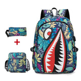 Oxford Cartoon Rucksack – Large Capacity School Backpack